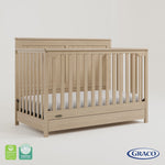Hadley driftwood crib with drawer 360 video