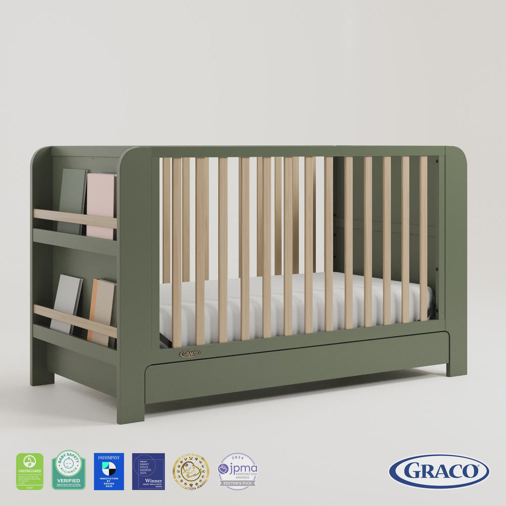 Read-with-me olive with driftwood crib 360 video