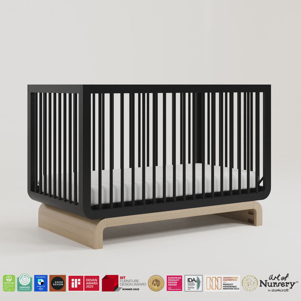 Santorini black with driftwood crib 360 video