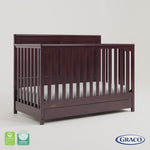 Hadley espresso crib with drawer 360 video