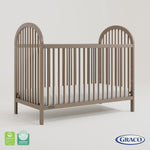 Olivia taupe crib 360 video