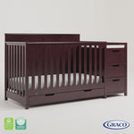 Hadley espresso crib and changer 360 video