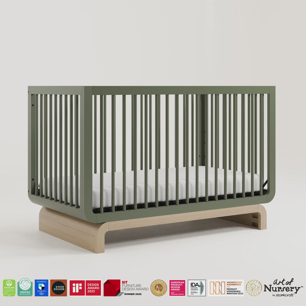 Santorini olive with driftwood crib 360 video