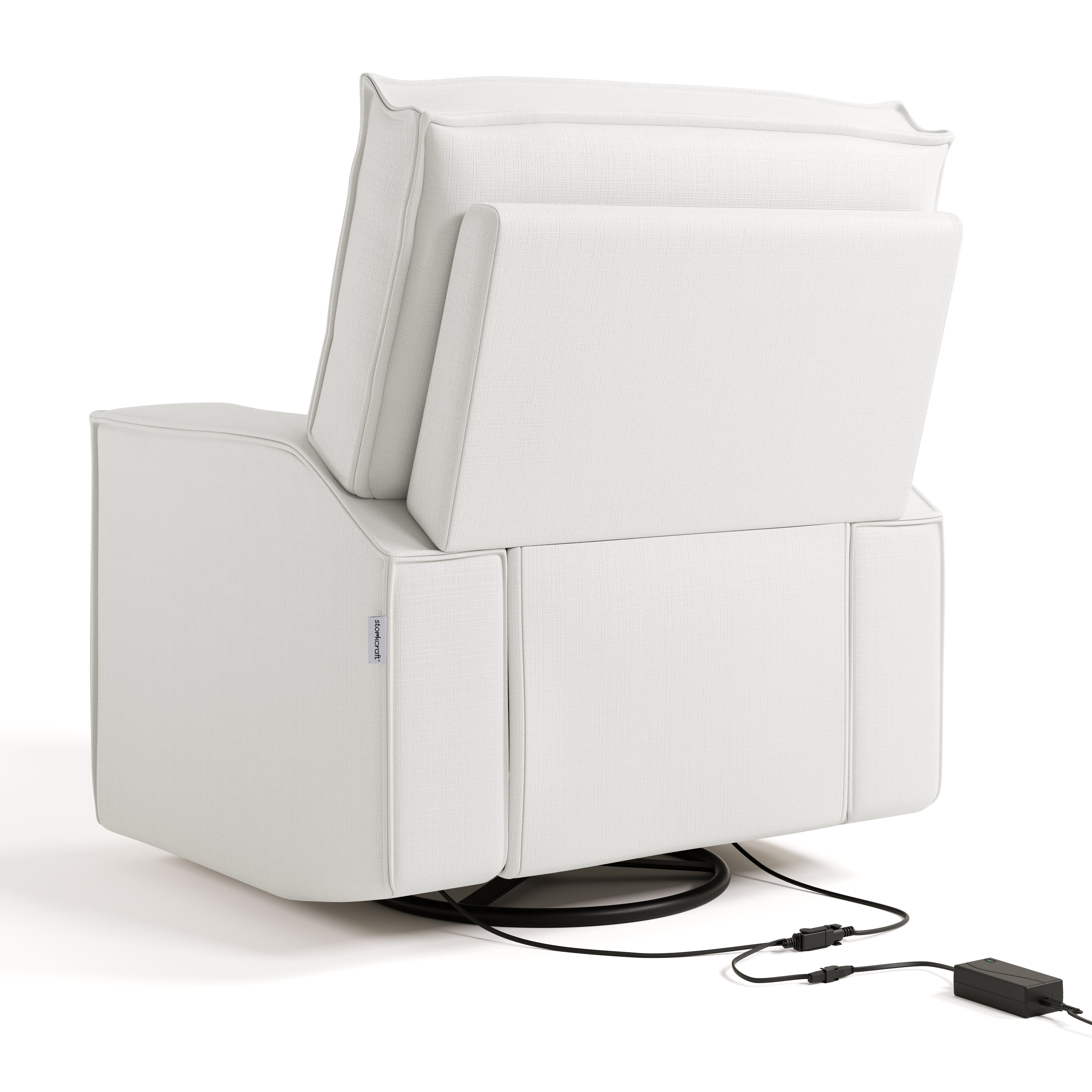 Storkcraft Texas Nursery Power Recliner Swivel Glider.