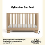 Storkcraft Sorrento 3-in-1 Convertible Crib with Bonus Toddler Guardrail.