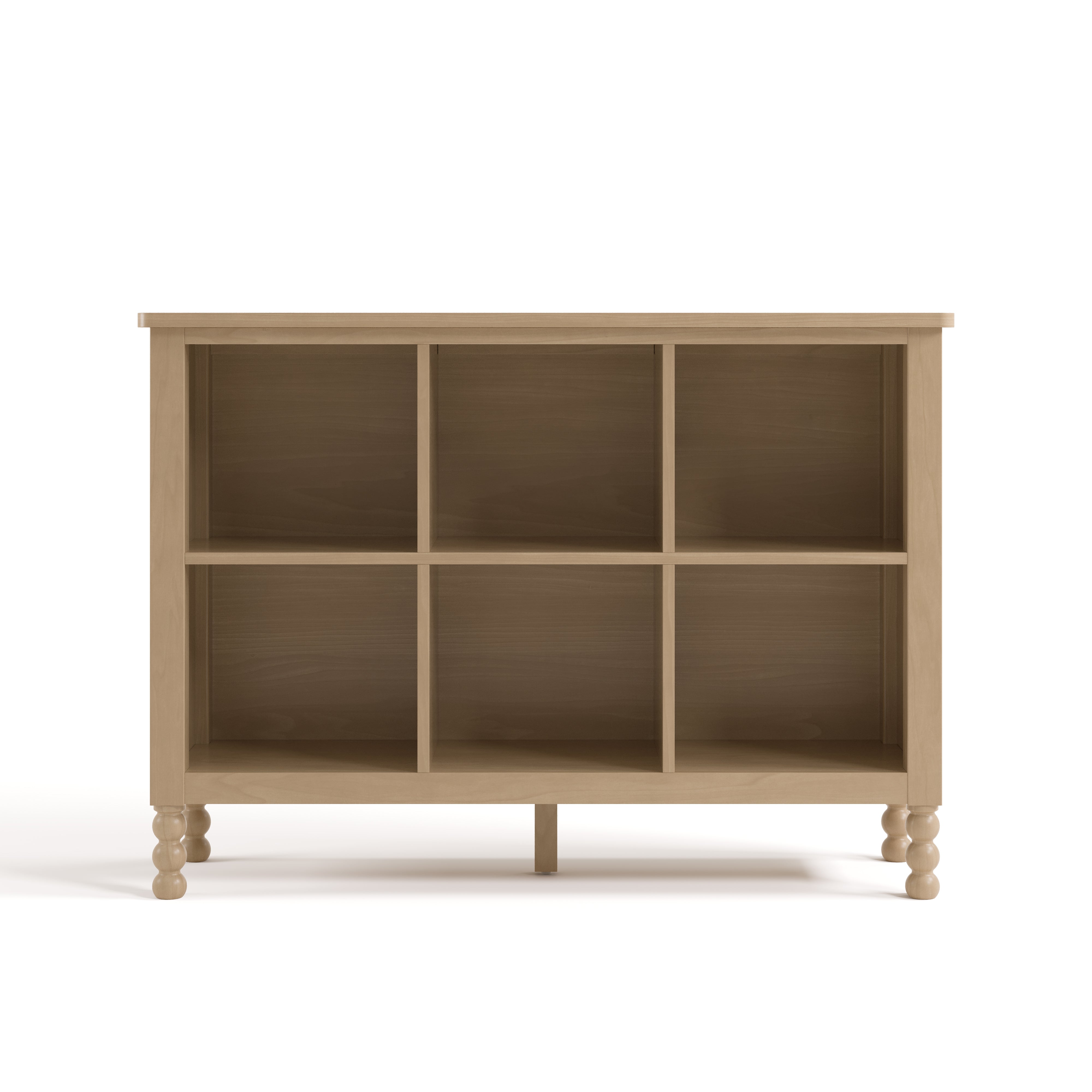 Storkcraft Rio 6 Cube Storage Organizer Bookcase.