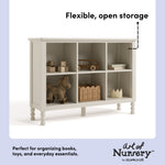 Storkcraft Rio 6 Cube Storage Organizer Bookcase.
