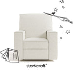 Storkcraft Texas Nursery Power Recliner Swivel Glider.