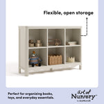 Storkcraft Casablanca 6 Cube Organizer Bookcase.