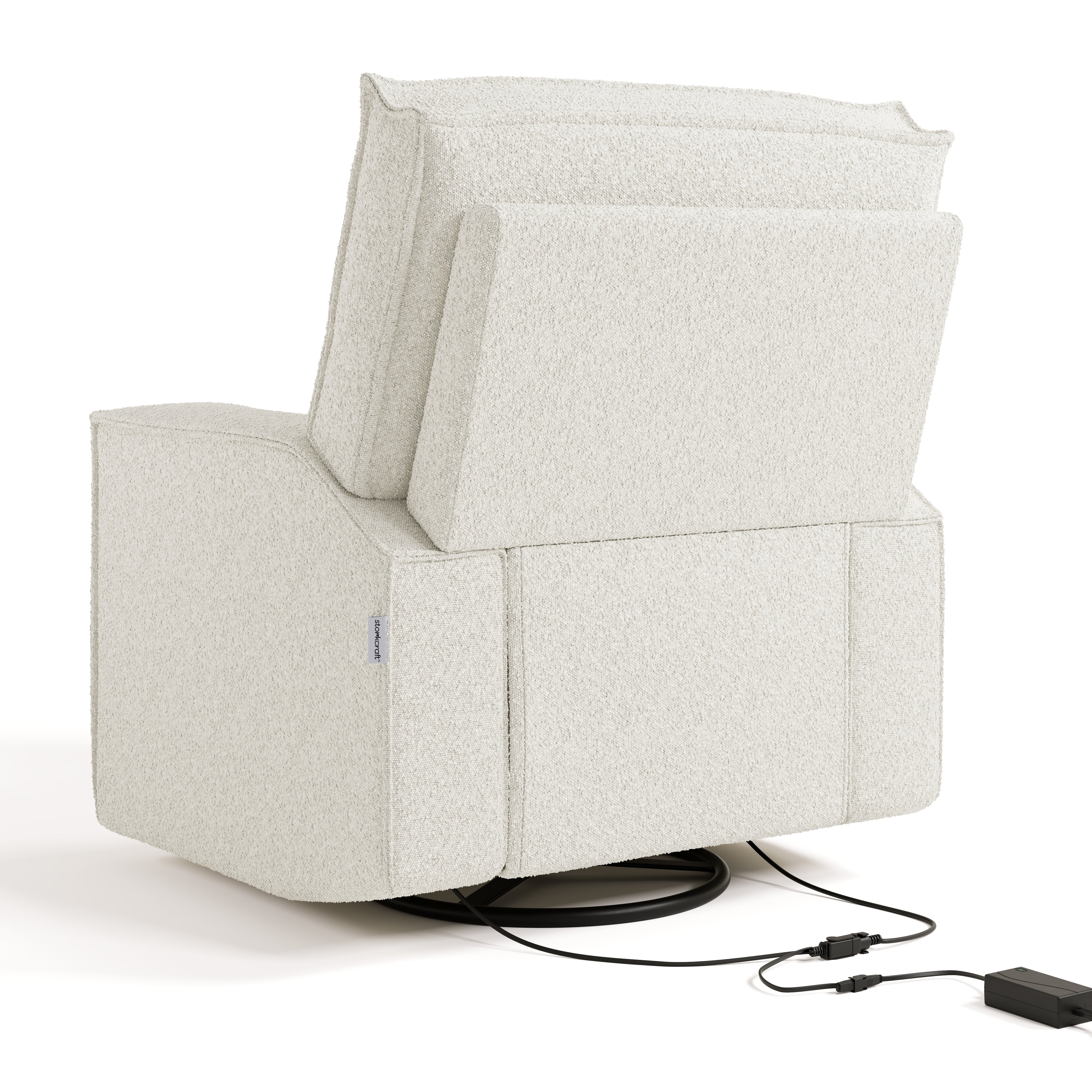 Storkcraft Texas Nursery Power Recliner Swivel Glider.