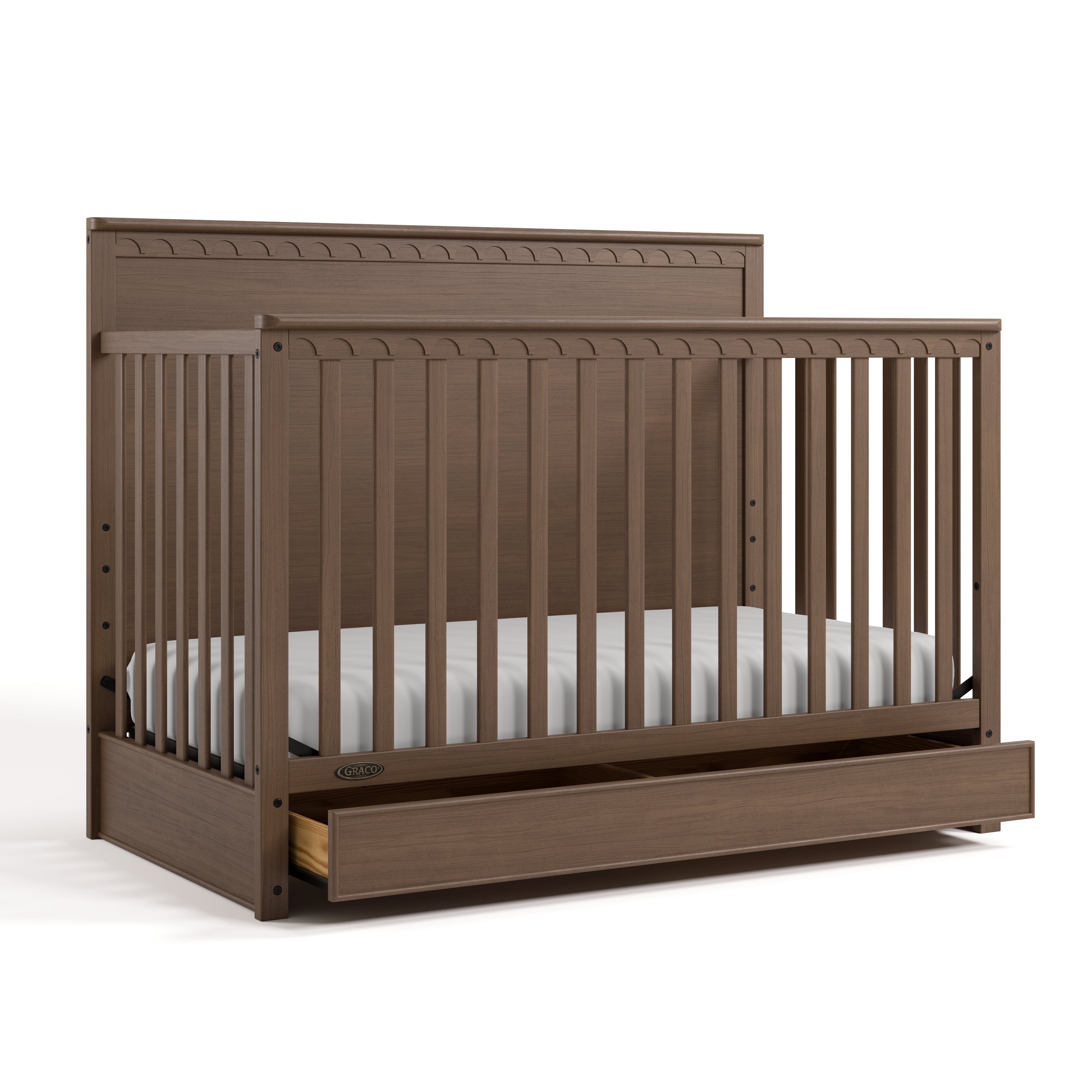 Graco® Sasha™ 5-in-1 Convertible Crib with Drawer