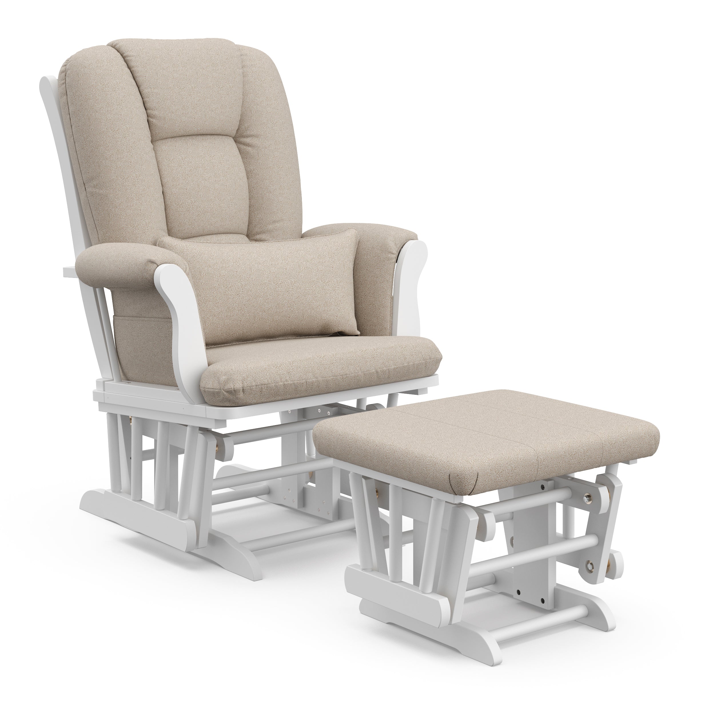 Storkcraft® Tuscany Premium Glider & Ottoman