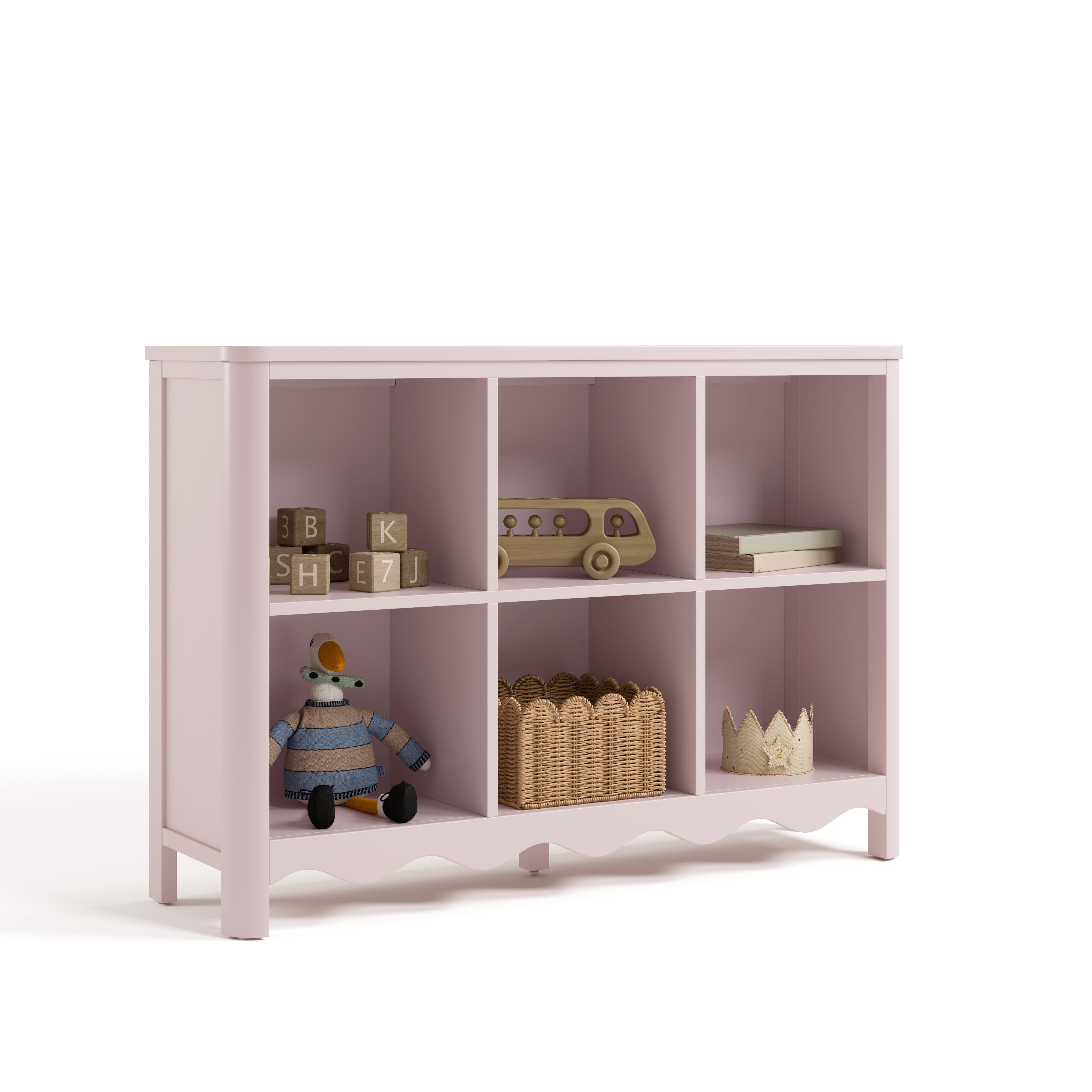 Storkcraft Casablanca 6 Cube Organizer Bookcase.