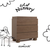 Storkcraft Sorrento 3 Drawer Chest with Changing Topper.