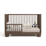 Storkcraft Sorrento 3-in-1 Convertible Crib with Bonus Toddler Guardrail.