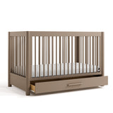Storkcraft Malta 5-in-1 Convertible Crib with Drawer.