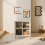 Storkcraft Rio 4 Cube Storage Organizer Bookcase.