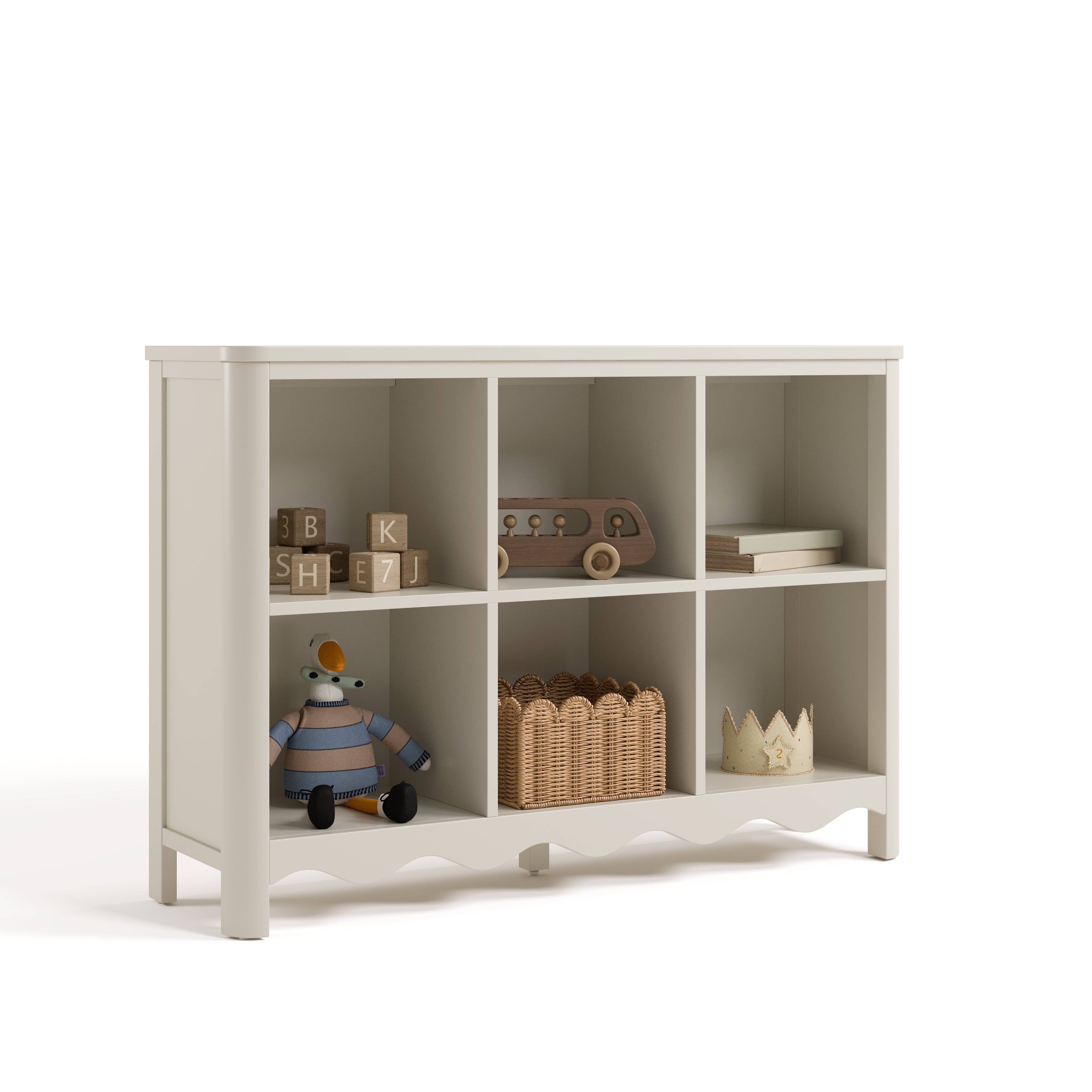 Storkcraft Casablanca 6 Cube Organizer Bookcase.