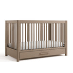 Storkcraft Malta 5-in-1 Convertible Crib with Drawer.