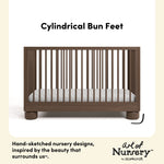 Storkcraft Sorrento 3-in-1 Convertible Crib with Bonus Toddler Guardrail.