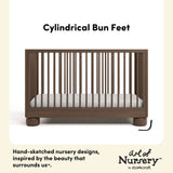 Storkcraft Sorrento 3-in-1 Convertible Crib with Bonus Toddler Guardrail.