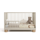 Storkcraft Sorrento 3-in-1 Convertible Crib with Bonus Toddler Guardrail.