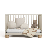 Storkcraft Sorrento 3-in-1 Convertible Crib with Bonus Toddler Guardrail.