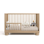 Storkcraft Sorrento 3-in-1 Convertible Crib with Bonus Toddler Guardrail.
