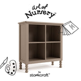 Storkcraft Rio 4 Cube Storage Organizer Bookcase.