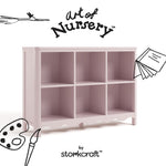 Storkcraft Casablanca 6 Cube Organizer Bookcase.