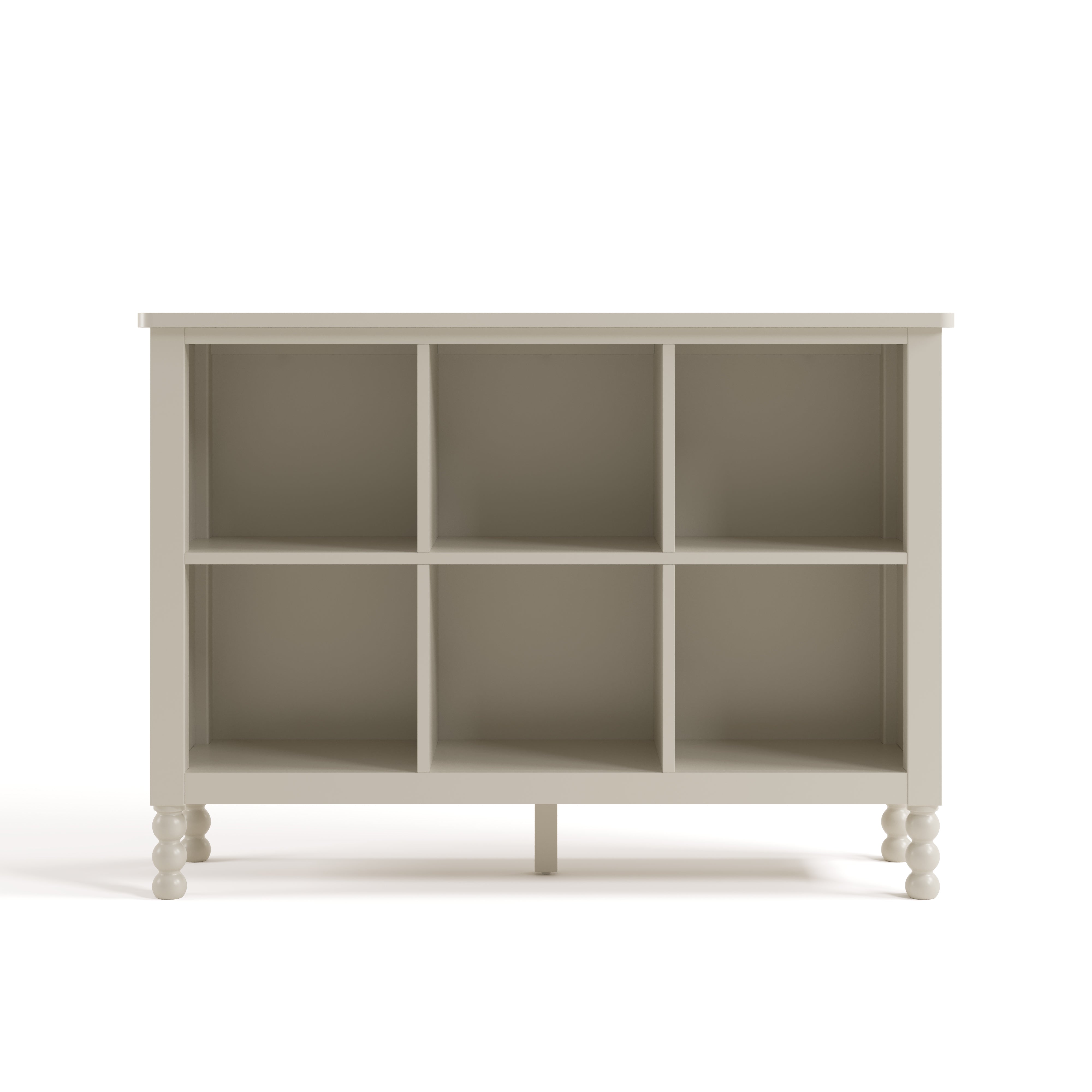 Storkcraft Rio 6 Cube Storage Organizer Bookcase.