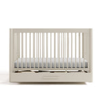 Storkcraft Malta 5-in-1 Convertible Crib with Drawer.