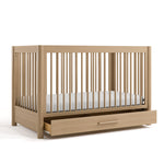 Storkcraft Malta 5-in-1 Convertible Crib with Drawer.