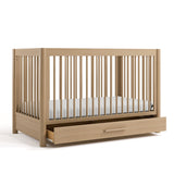 Storkcraft Malta 5-in-1 Convertible Crib with Drawer.