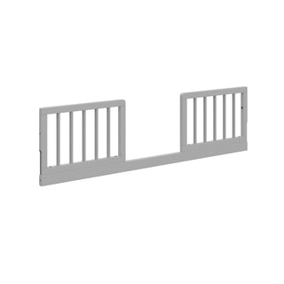 pebble gray Toddler Safety Guardrail Kit with dowels
