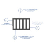 Storkcraft® / Graco® Toddler Safety Guardrail (Slats).