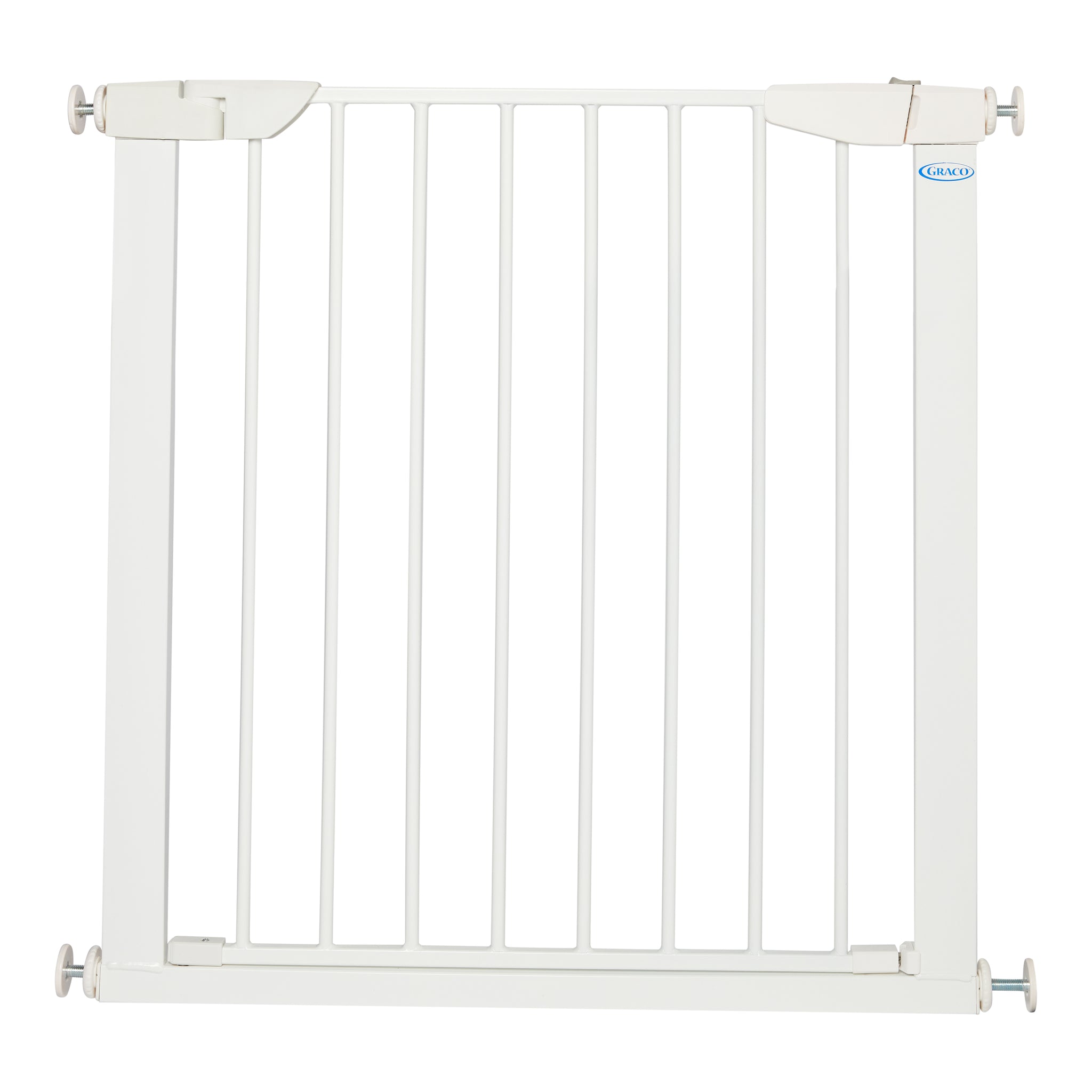 white safety gate