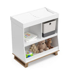 Storkcraft® Modern Convertible Changing Table with Removable Changing Topper.