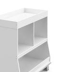 Storkcraft® Modern Convertible Changing Table with Removable Changing Topper.