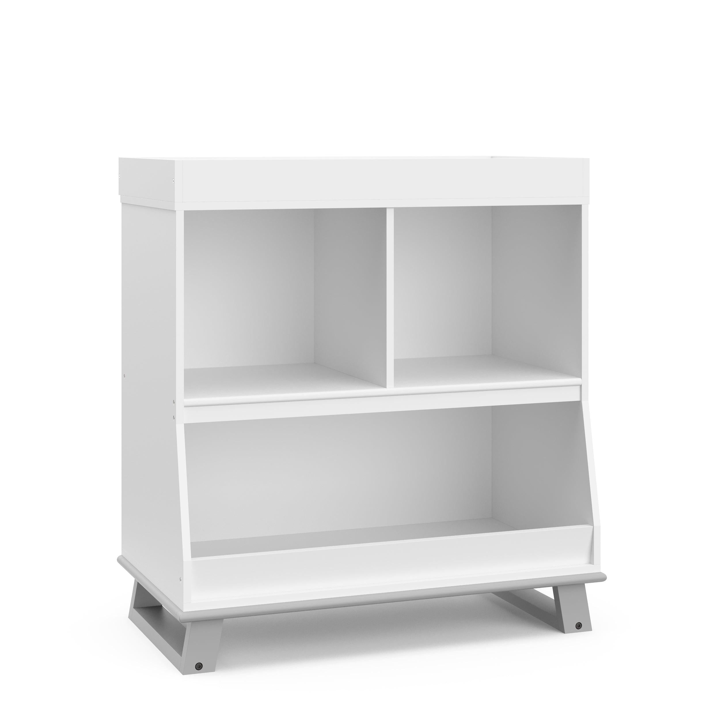 storkcraft modern nursery changing table dresser Storkcraft Modern Nursery Changing Table Dresser, White