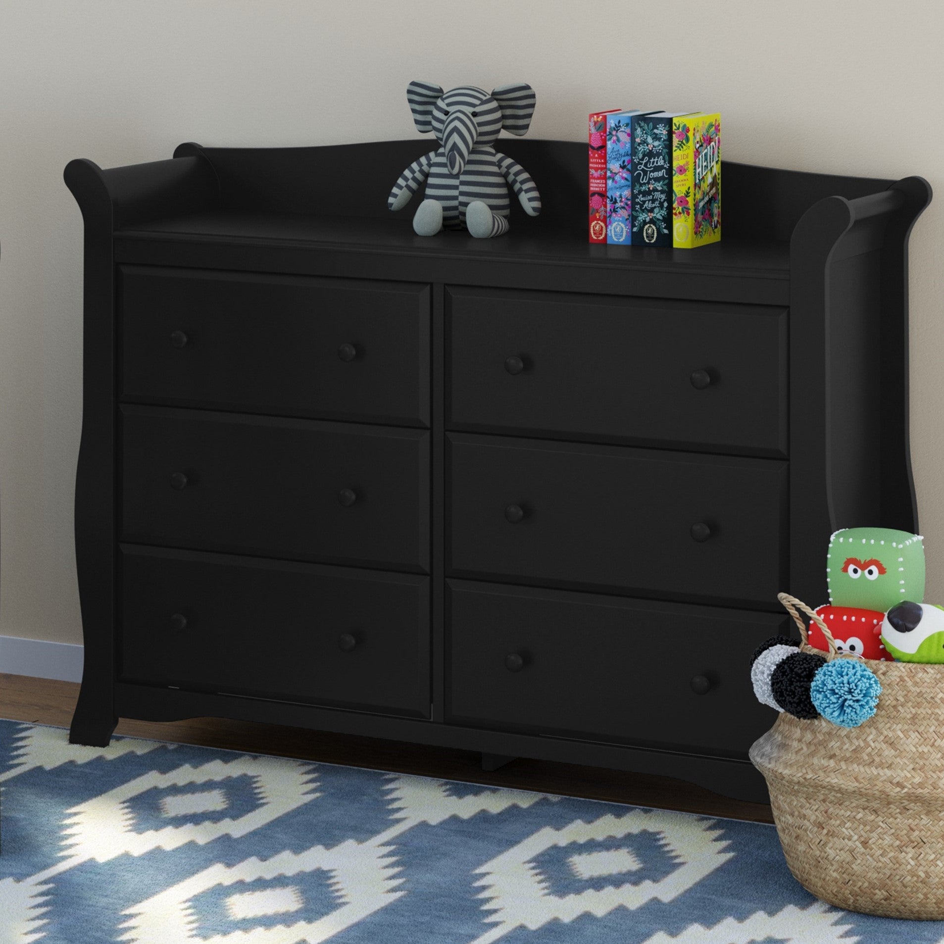 Storkcraft® Avalon 6 Drawer Dresser.