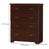 Storkcraft® Brookside 4 Drawer Chest.