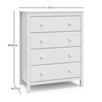 Storkcraft® Alpine 4 Drawer Chest.