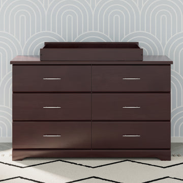 brookside 6 drawer double dresser