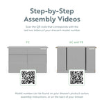 Storkcraft® Crescent 6 Drawer Dresser.