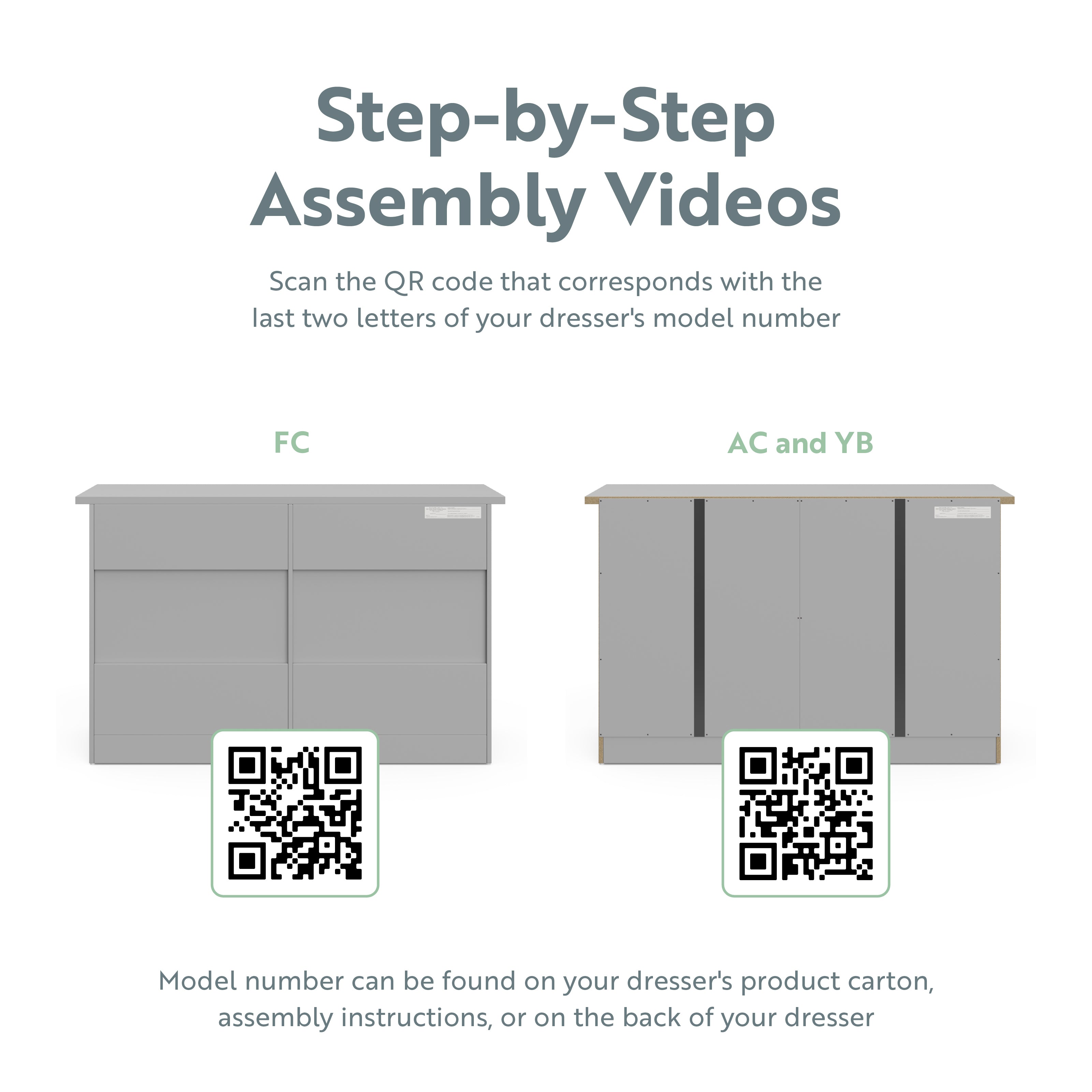 Storkcraft® Crescent 6 Drawer Dresser.