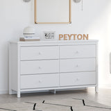 Storkcraft® Alpine 6 Drawer Dresser.