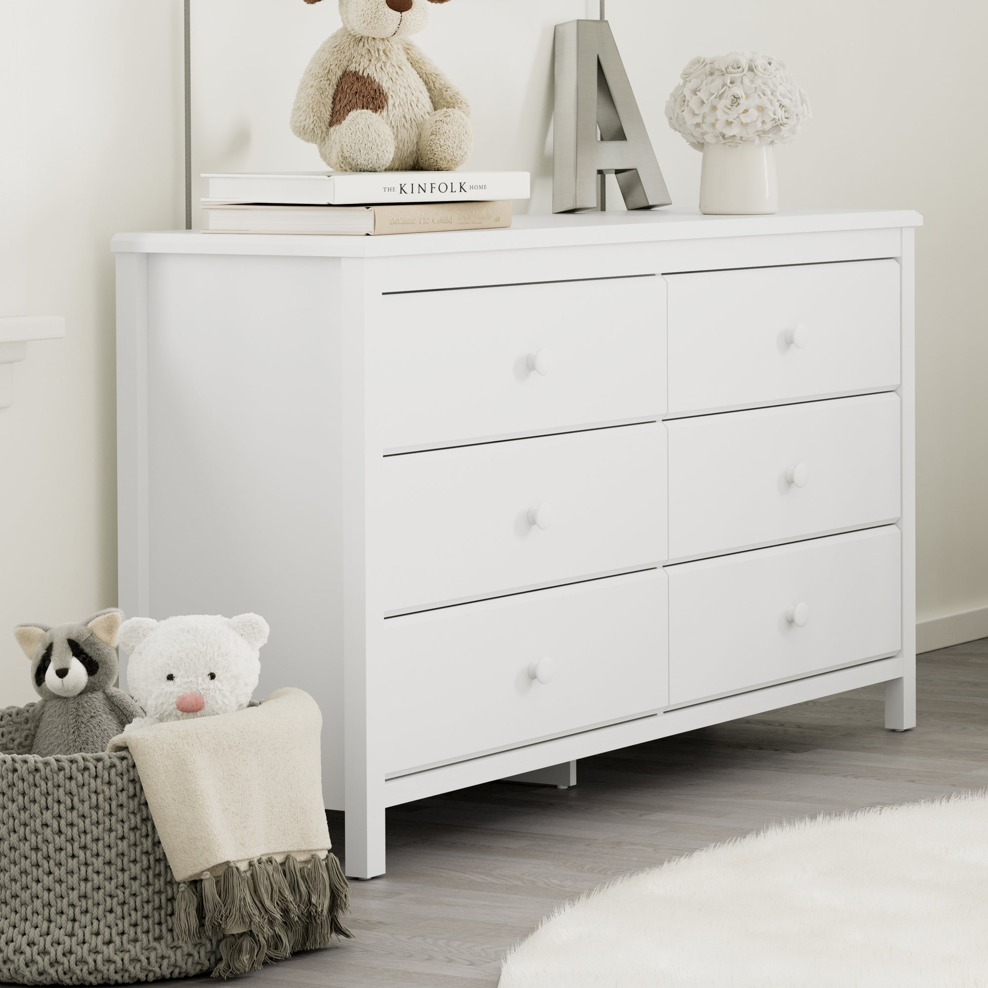 Storkcraft® Alpine 6 Drawer Dresser