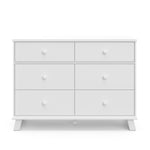 Storkcraft® Modern 6 Drawer Dresser.