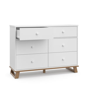 white vintage style dresser
